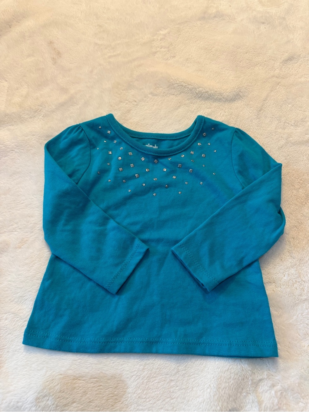 Garanimals Teal Long-Sleeve Top